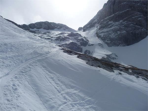 Sci alpinismo sull`Hoher Göll