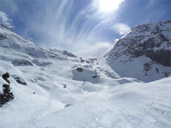 Sci alpinismo sul Schneibstein